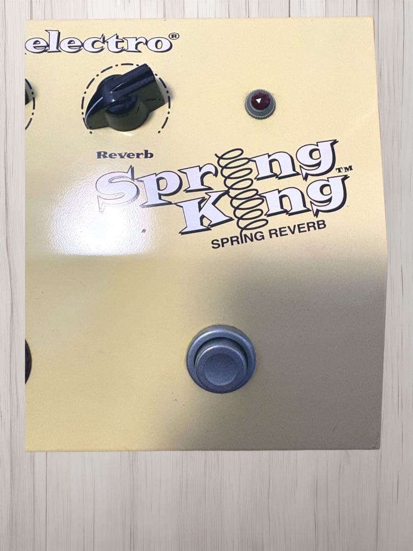 無料配送　Danelectro Spring King スプリングリバーブ