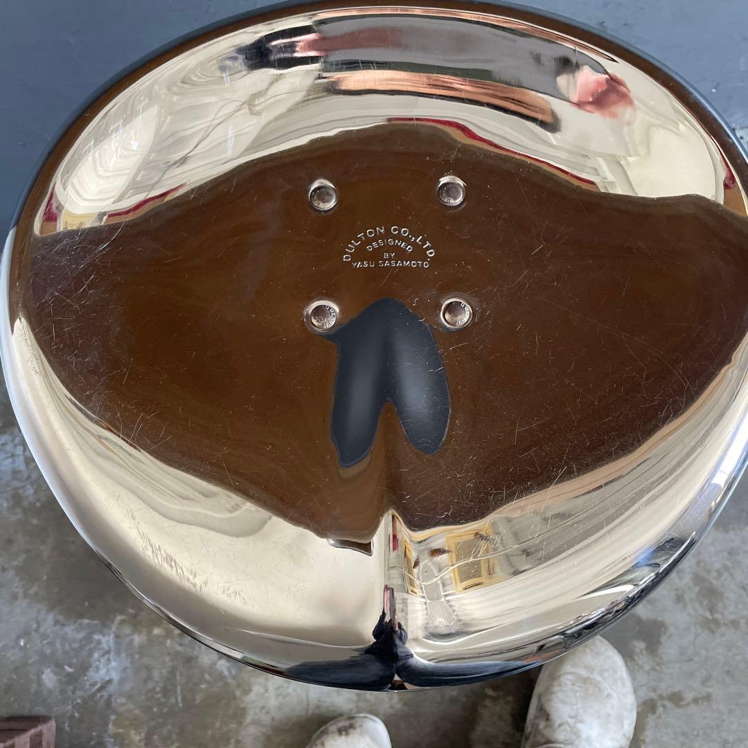 DULTON バー スツール 昇降式　シルバー　YASU SASAMOTO ⑤