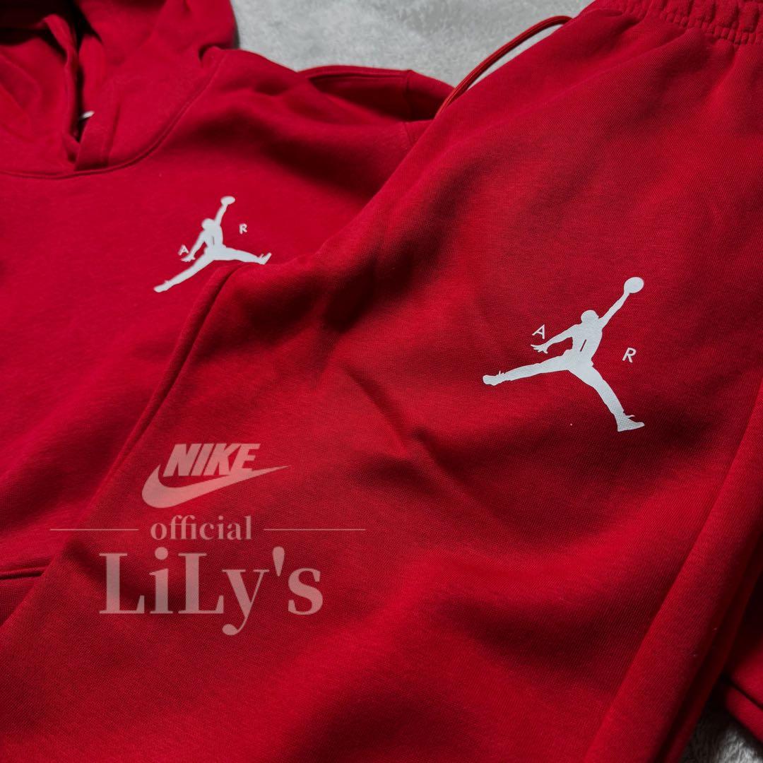 【Ｍサイズ】新品未使用　ジョーダン上下セットアップ　赤　レッド　NIKE　ナイキ