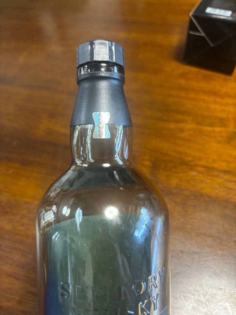 山崎18年箱付き　空き瓶
