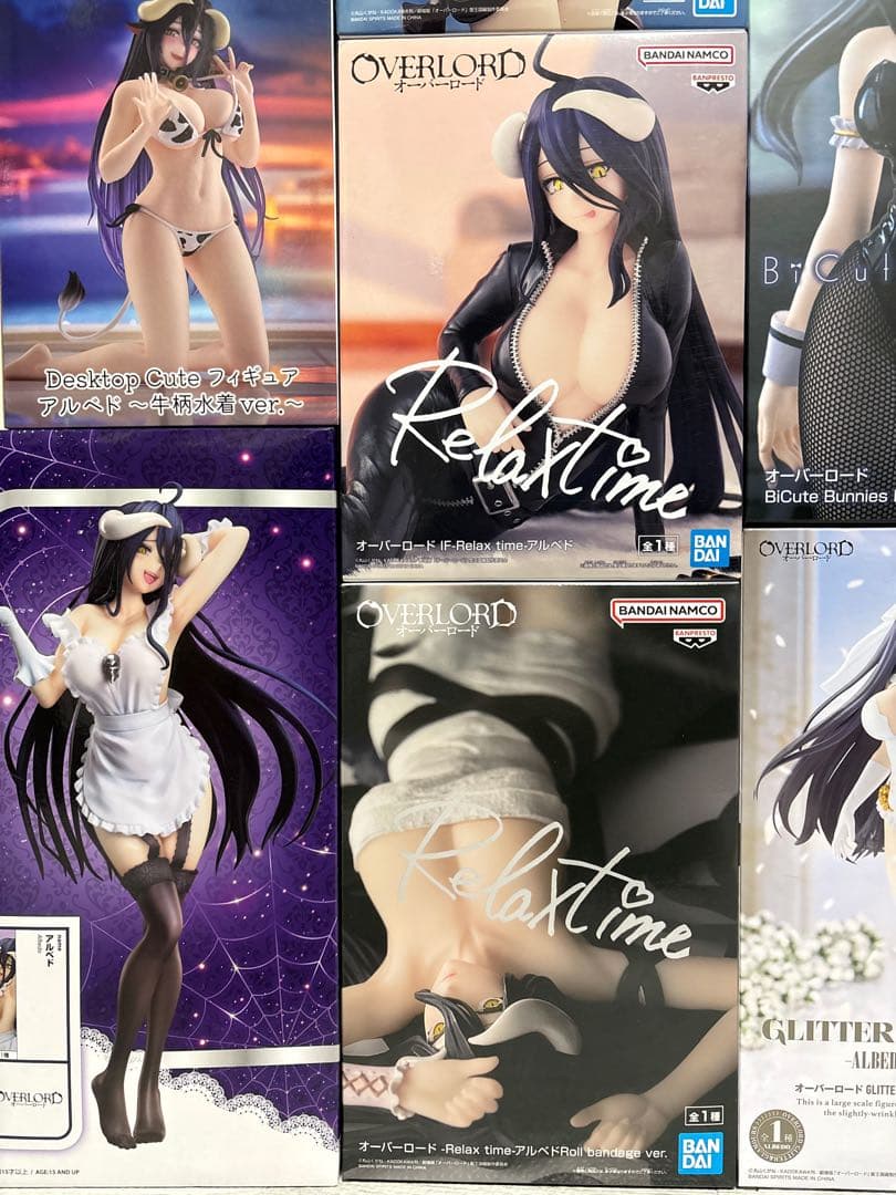 オーバーロード　アルベド　フィギュア　まとめ売り①