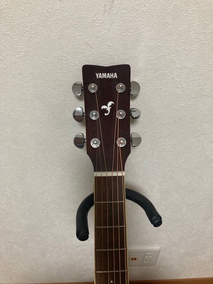 YAMAHA FG820L 左利き用　アコギ　カポ、チューナー付き