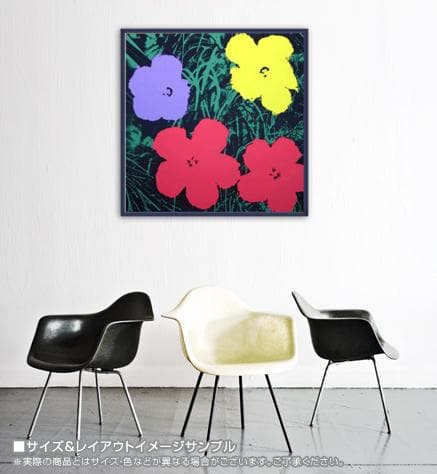 Sunday B Morning フラワーズ（ウォーホル）ポスター