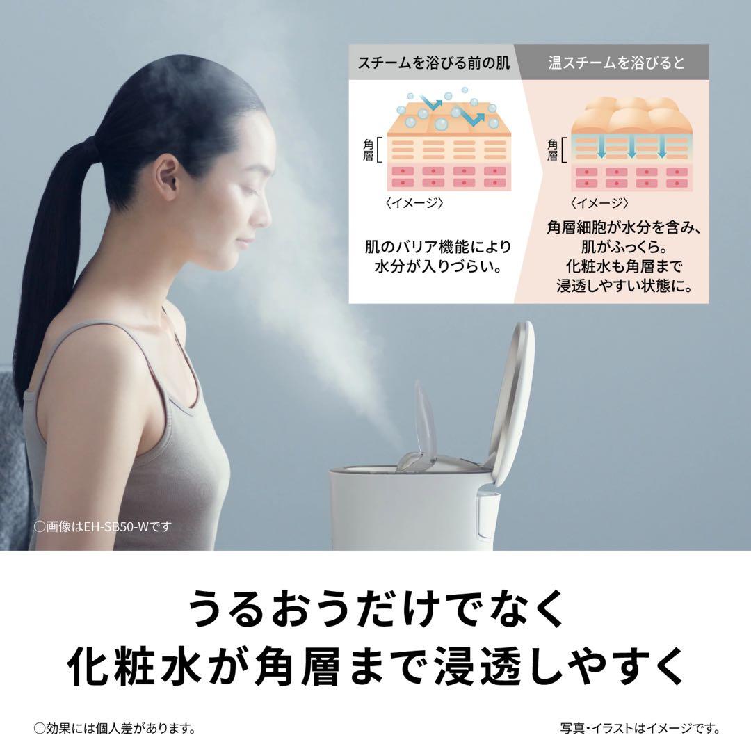 【新品未使用】Panasonic EH-SB50-Wスキンアクトスチーマーマルチ