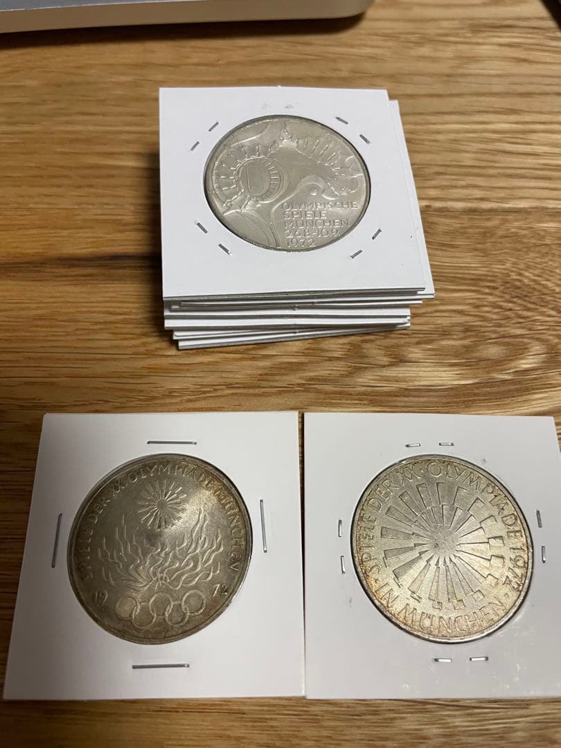 1972 ミュンヘンオリンピック　10マルク　記念硬貨9枚セット