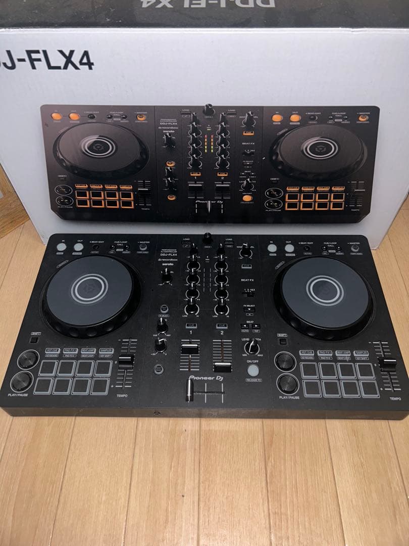 Pioneer DJ DDJ-FLX4 ヘッドフォン付き