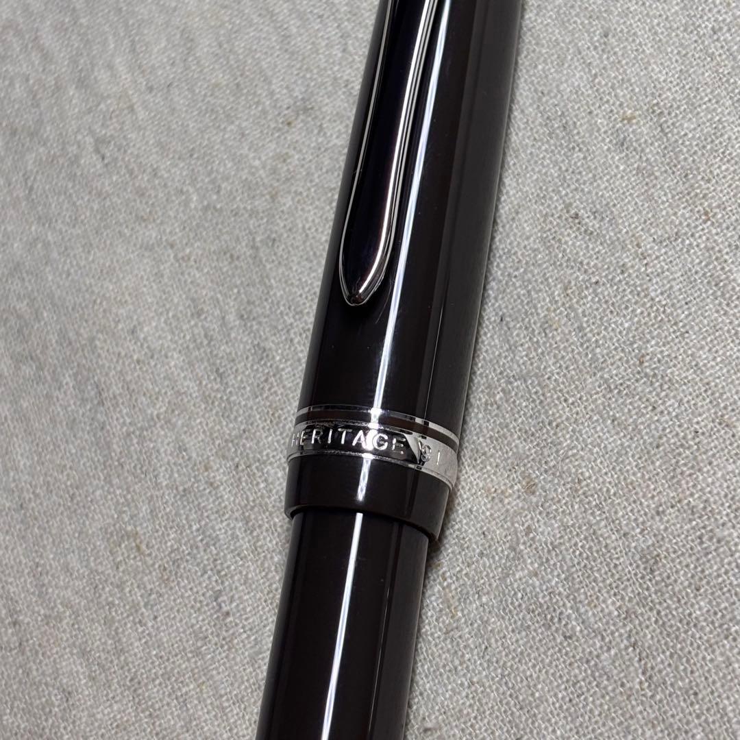 PILOTパイロットカスタム　ヘリテイジ91 万年筆 山栗