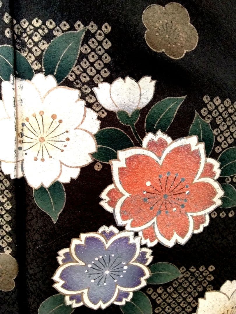 振袖フルセット、化繊振袖成人式、重ね衿、帯揚げ帯締め、西陣袋帯、襦袢