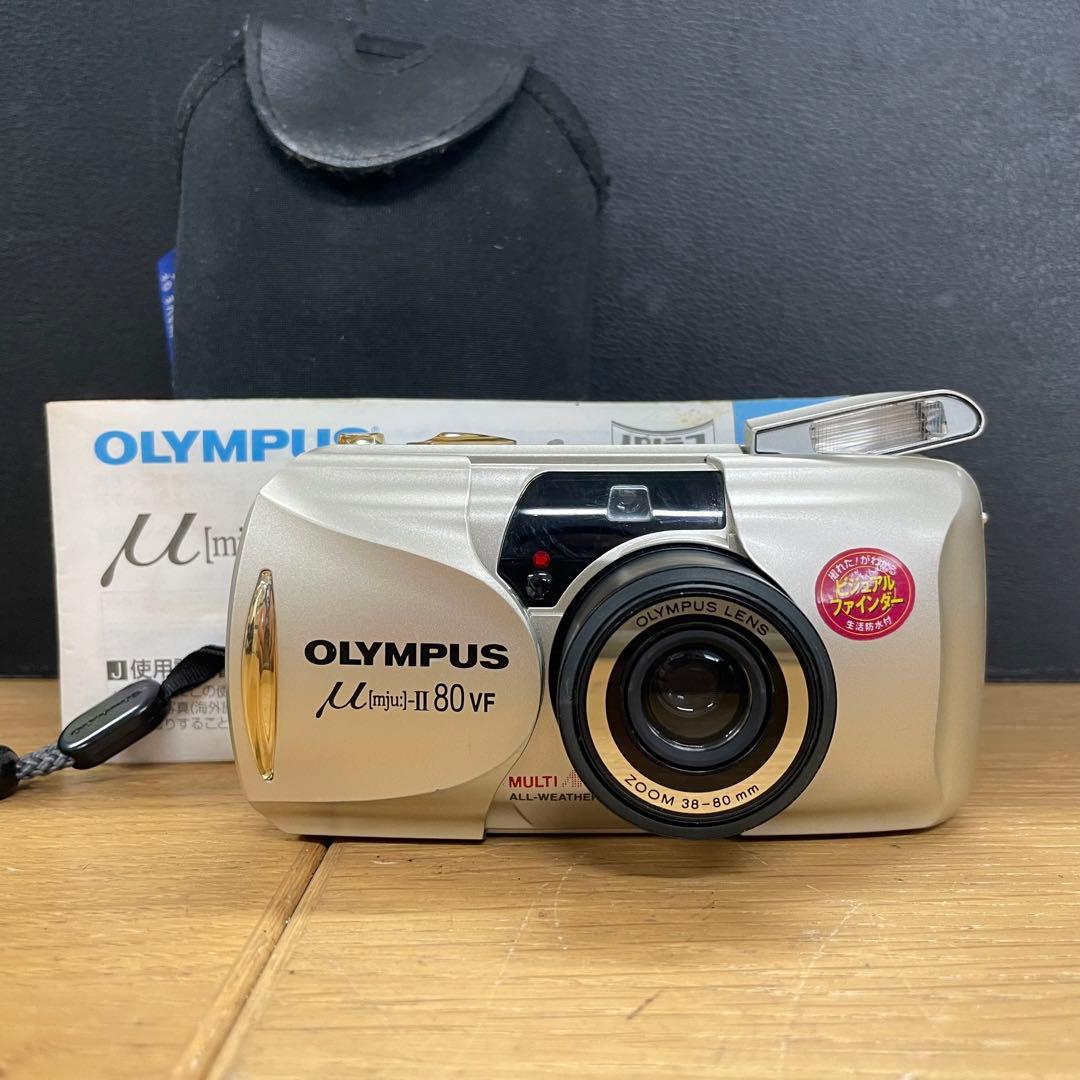 Olympus μ Ⅱ 80 VF コンパクトフィルムカメラ オリンパス