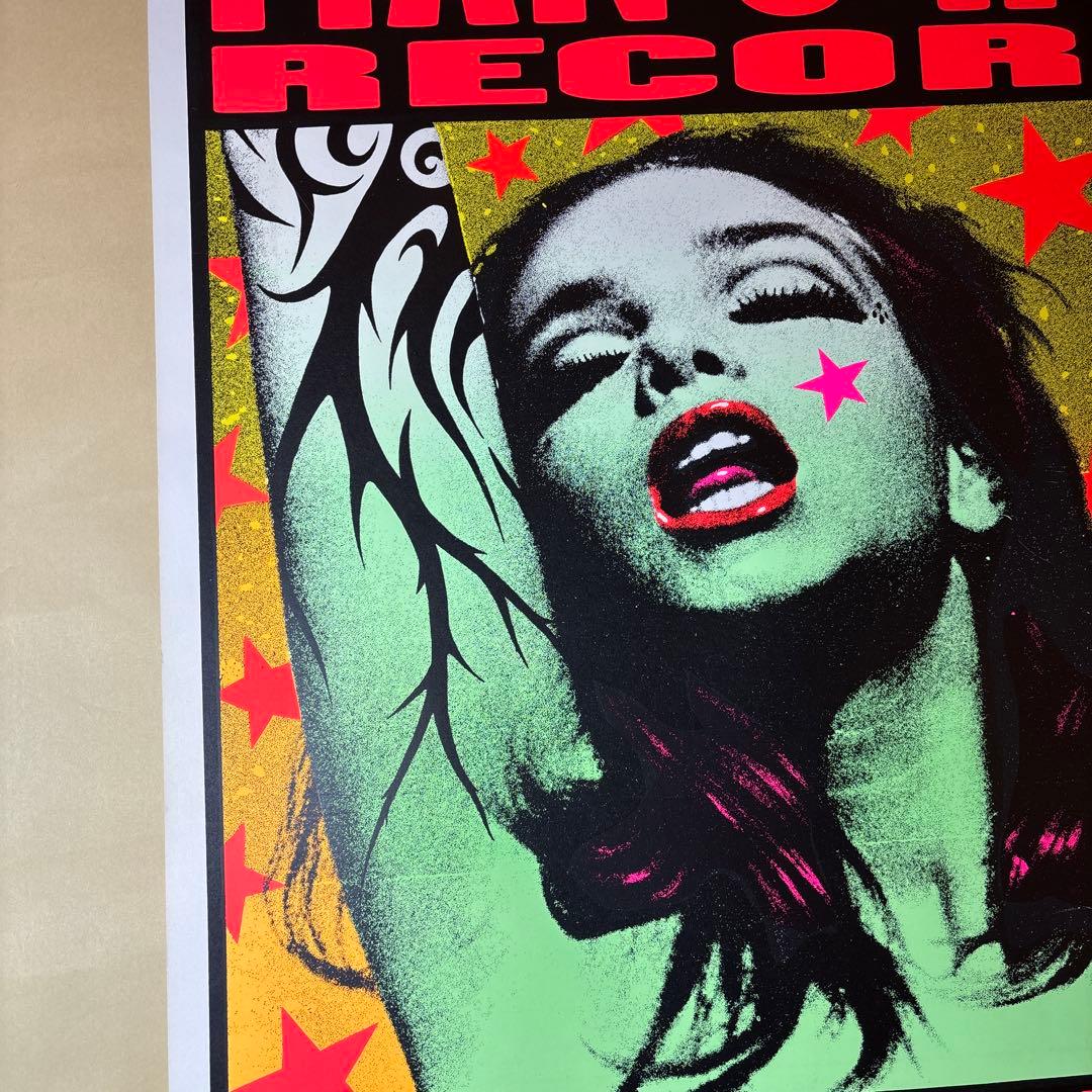 KOZIK MAN'S RUIN RECORDS シルクスクリーンポスター