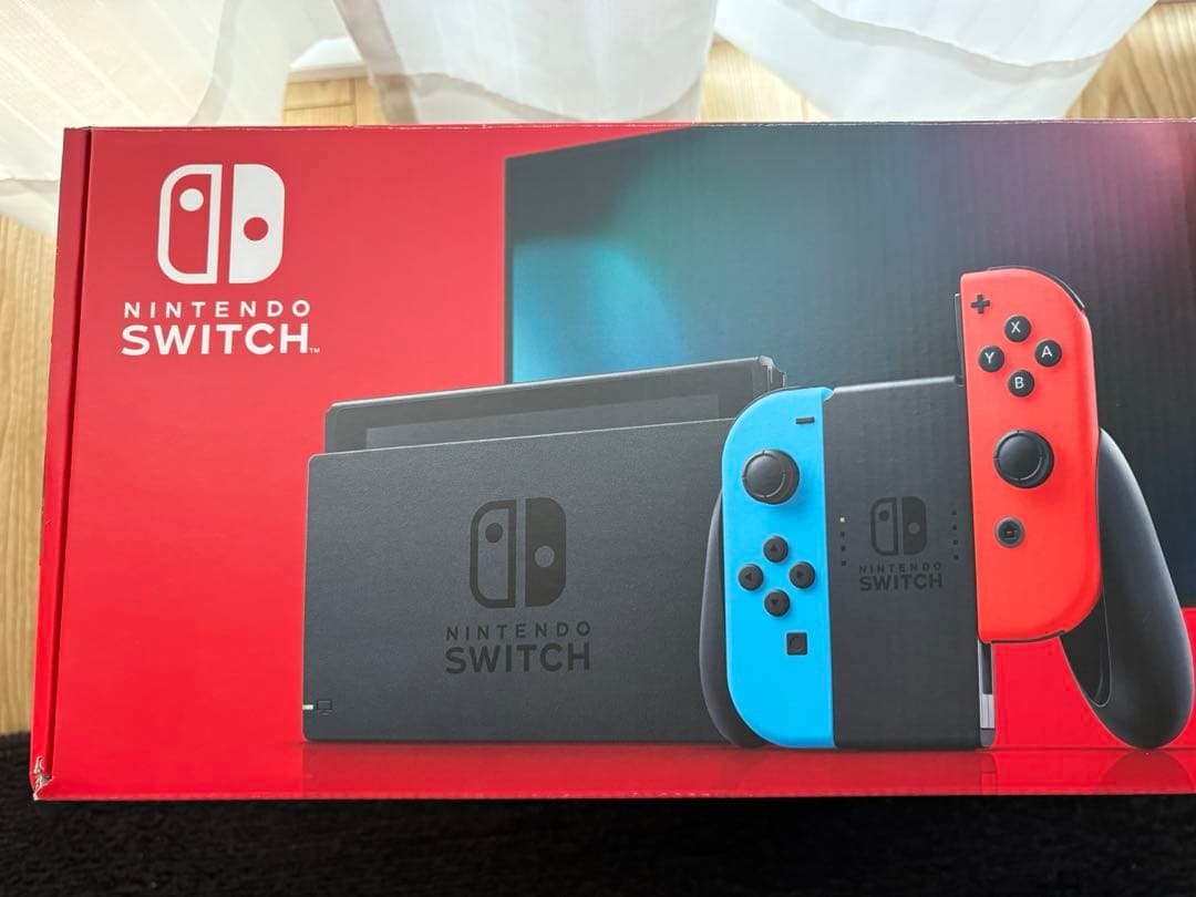 バッテリー強化版Nintendo Switch ネオンブルー/レッド本体