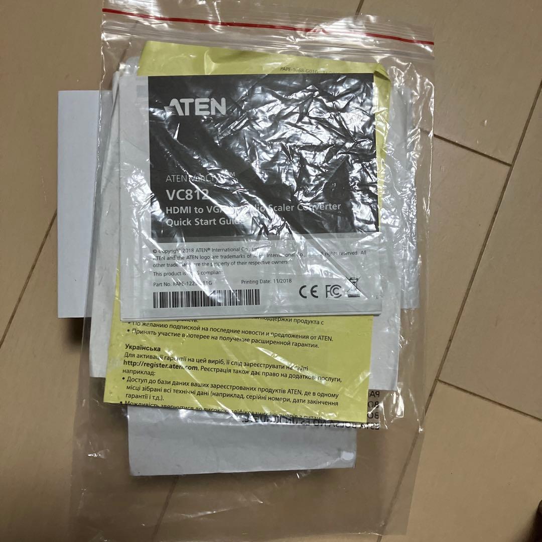 【未使用新品】ATEN HDMI to VGA Converter VC812