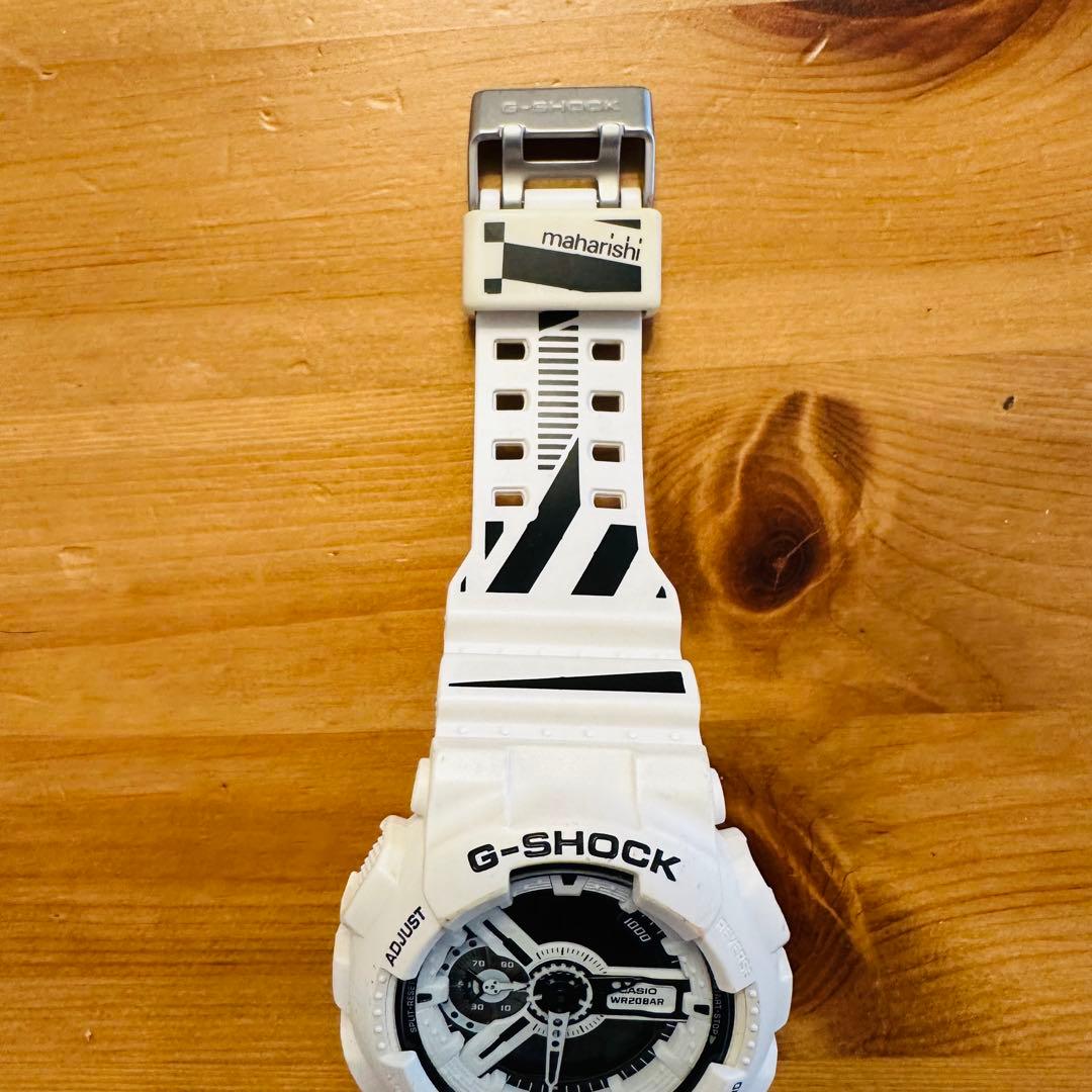 【コラボ限定】G-SHOCK GA-110MH 完品マハリシ 白