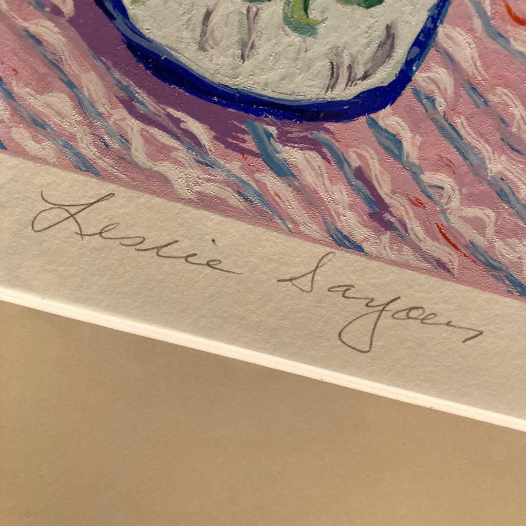 レスリーセイヤー　シルクスクリーン