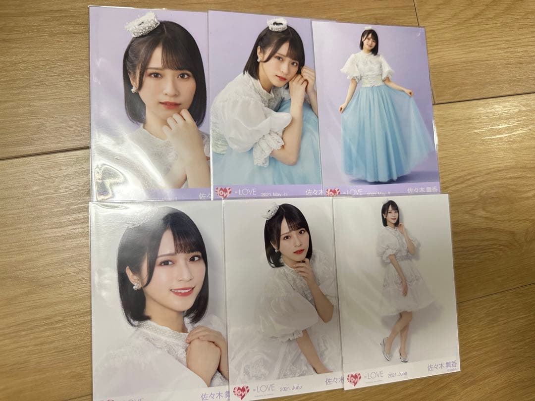 ＝LOVE イコラブ 佐々木舞香 生写真 コンプ まとめ売り