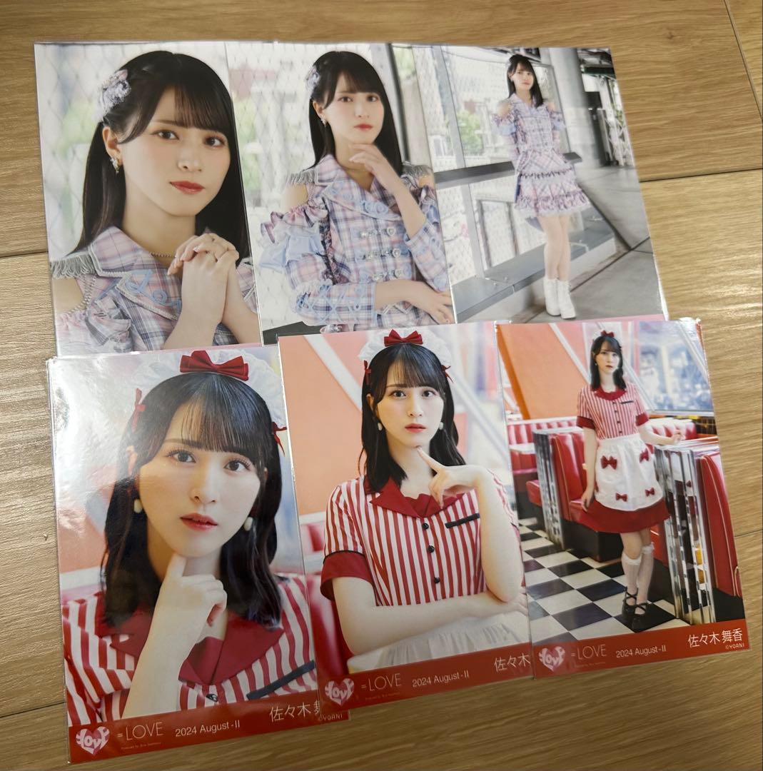 ＝LOVE イコラブ 佐々木舞香 生写真 コンプ まとめ売り