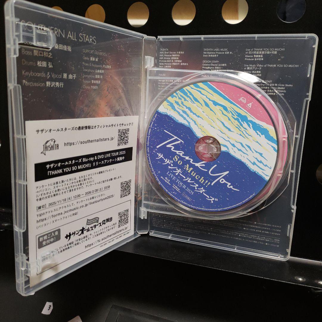 [Blu-ray]サザンオールスターズ/LIVE TOUR 2025「THANK