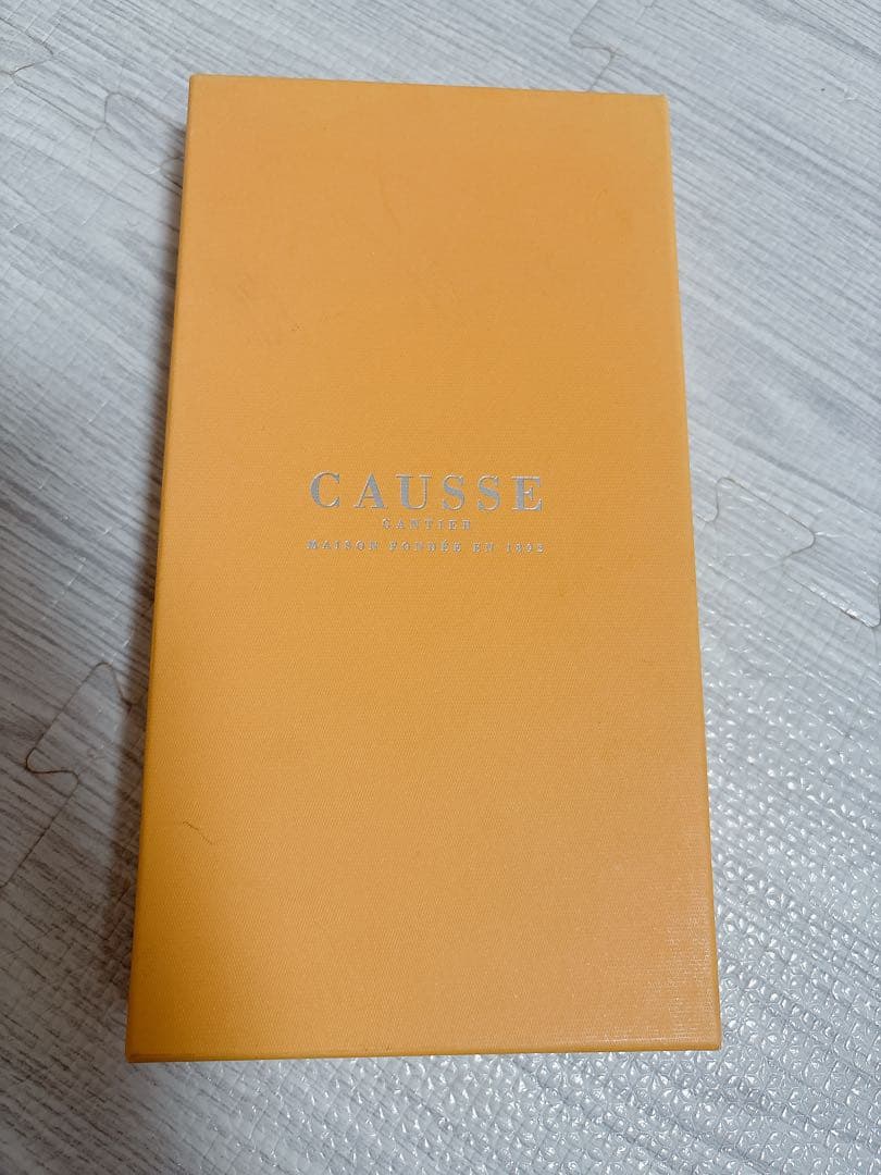 新品 CAUSSE GANTIER ペッカリー 手 袋グローブ MARRON