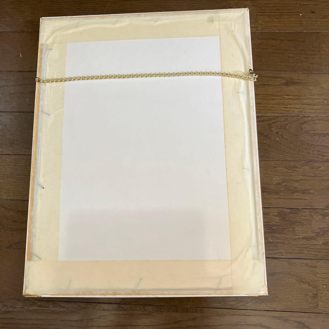 中東で購入した額入りパピルスの絵