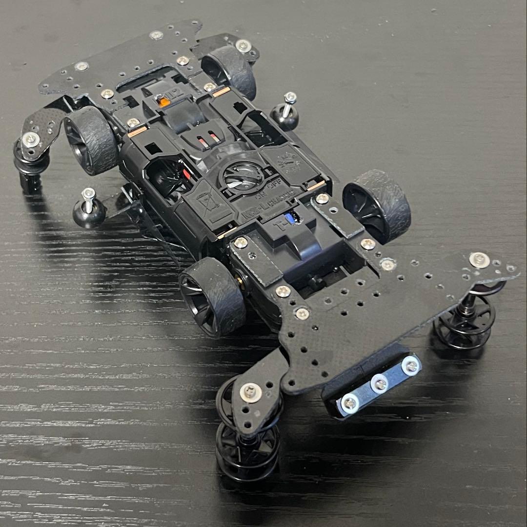 ミニ四駆 MSフレキ サンダーショット スモーク ATバンパー 提灯