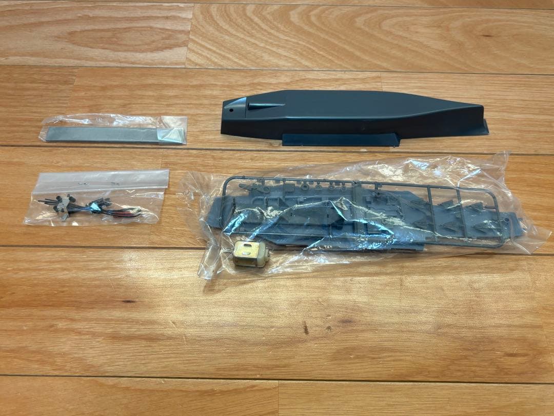 当時物 日東 アメリカ海軍 航空母艦 CVA-59 フォレスタル モーターライズ