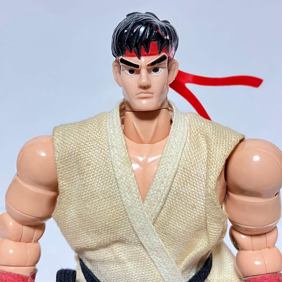 ストリートファイター　リュウ　可動式フィギュア　BANDAI 1993年 日本製