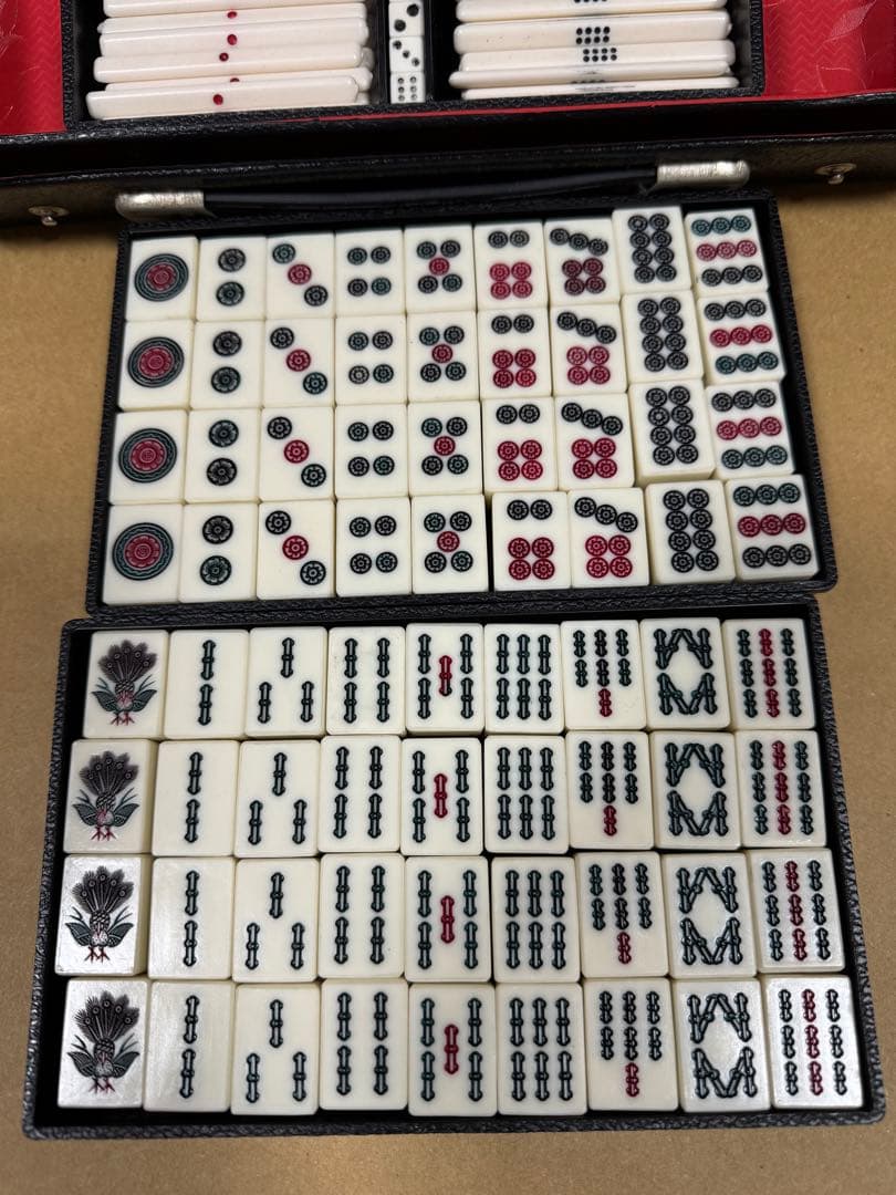 麻雀牌　マージャンパイ　麻雀　竹？　点棒全て有り