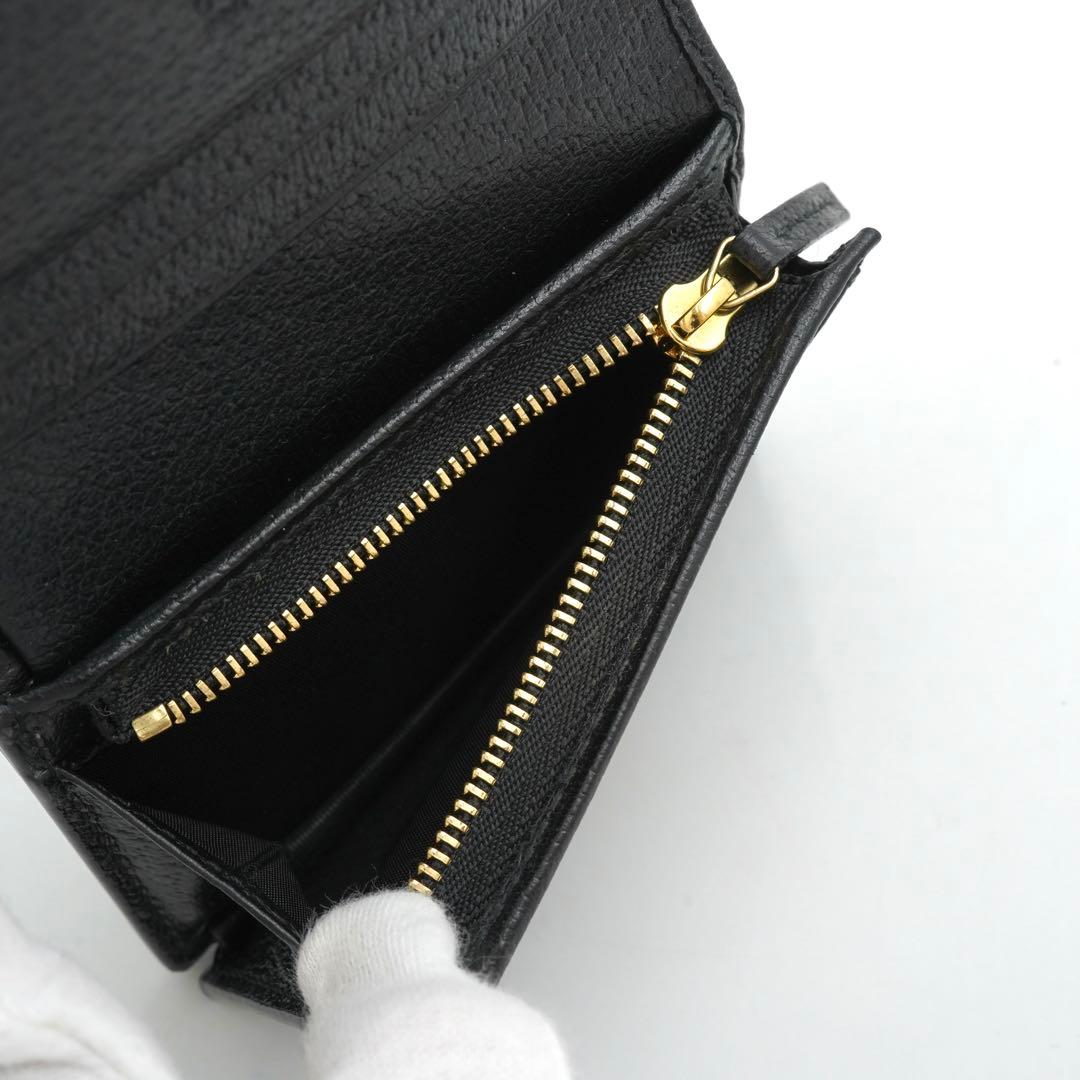 ✨新品未使用・箱付き✨　GUCCI ミニ財布　マーモント　シェリーライン　GG