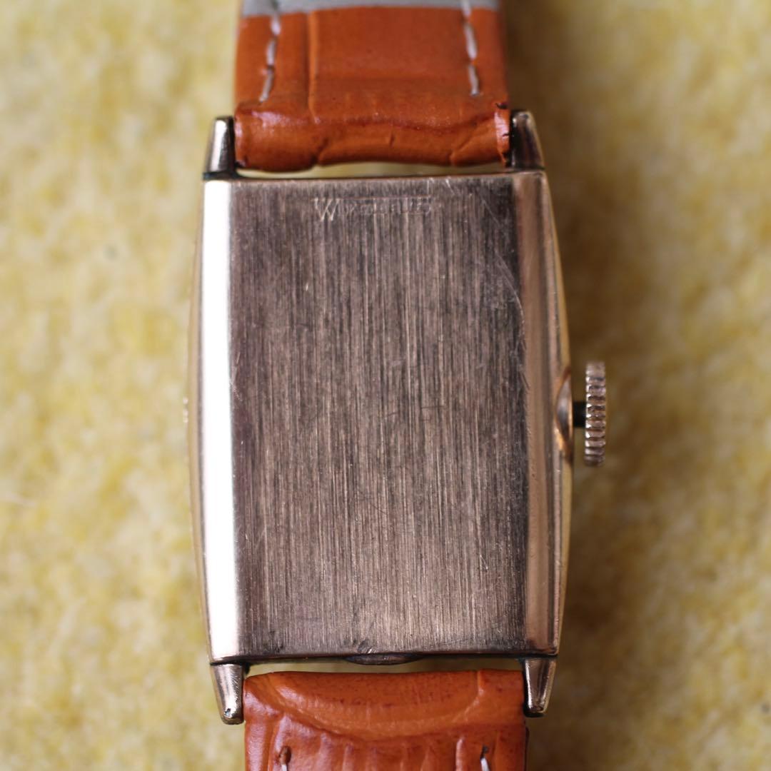 ね*み様 ELGIN Delux 10K アンティーク 腕時計