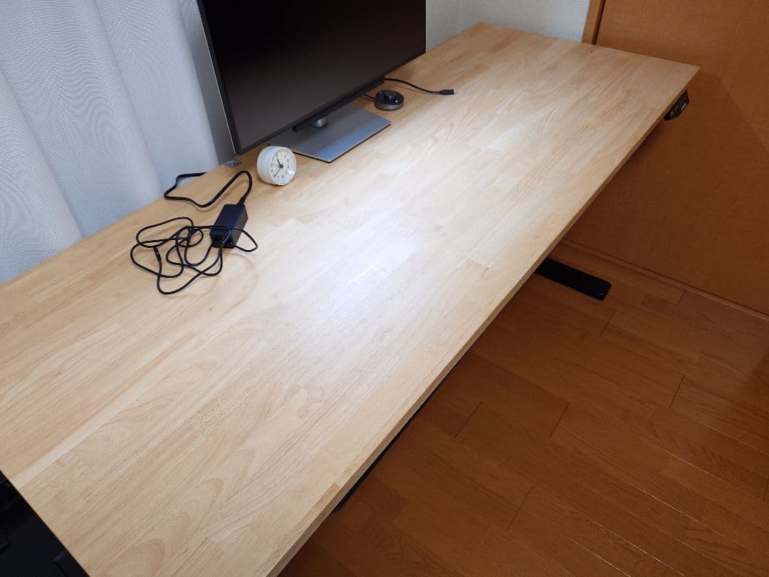 【直接引き取り】FLEXISPOT 電動昇降スタンディングデスクE3B 天板付き