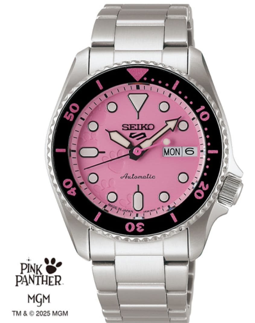 SBSA321 SEIKO ピンクパンサー 限定モデル 自動巻き時計