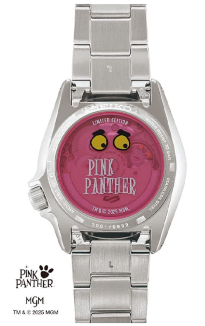 SBSA321 SEIKO ピンクパンサー 限定モデル 自動巻き時計