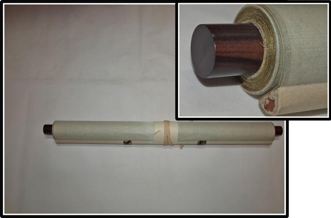 時代の掛軸　肉筆保証　蔵整理不用品処理　日本　美术品 X921C16-7