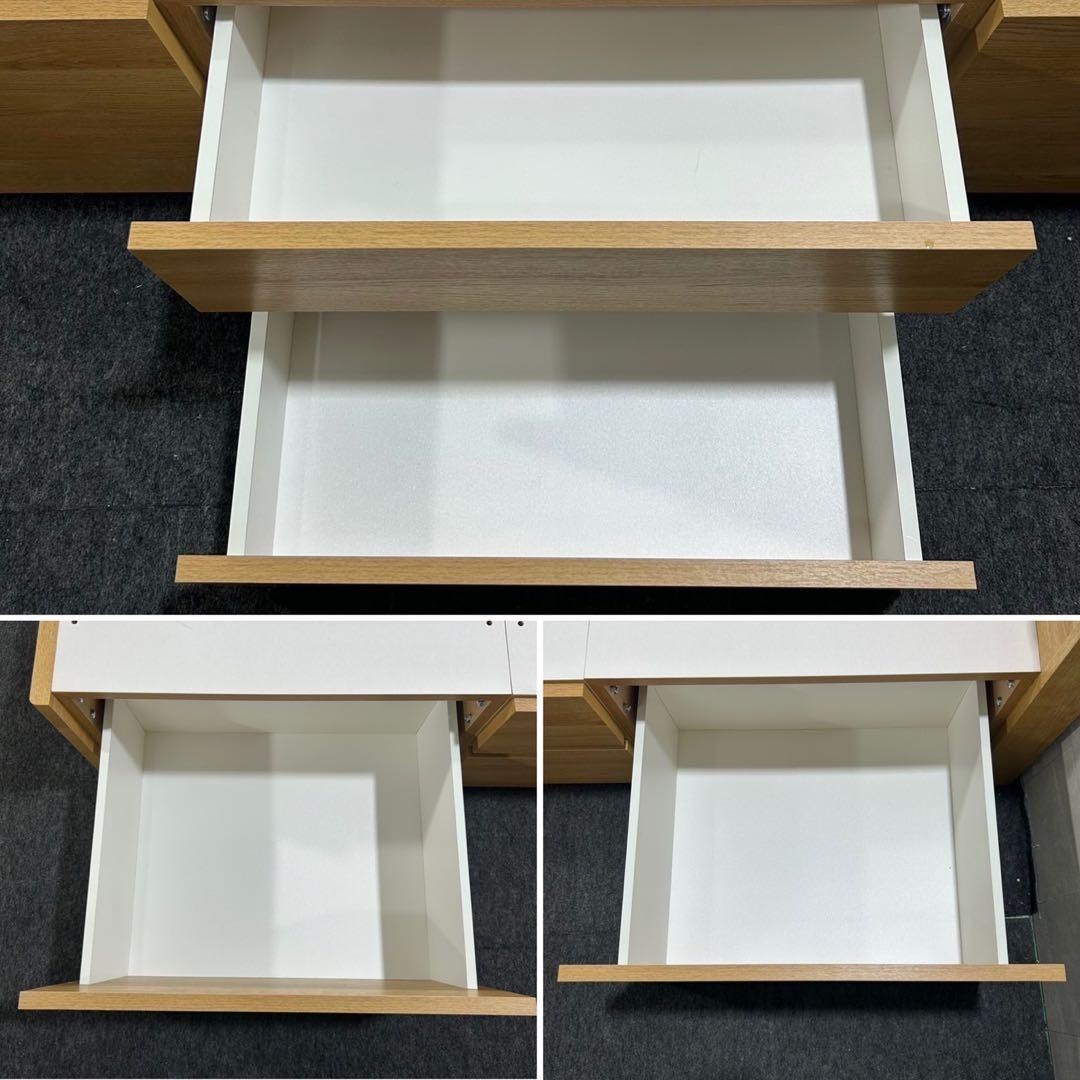 ニトリ ベッドフレーム ジオチェスト 収納4つ シングル 格安 d4792