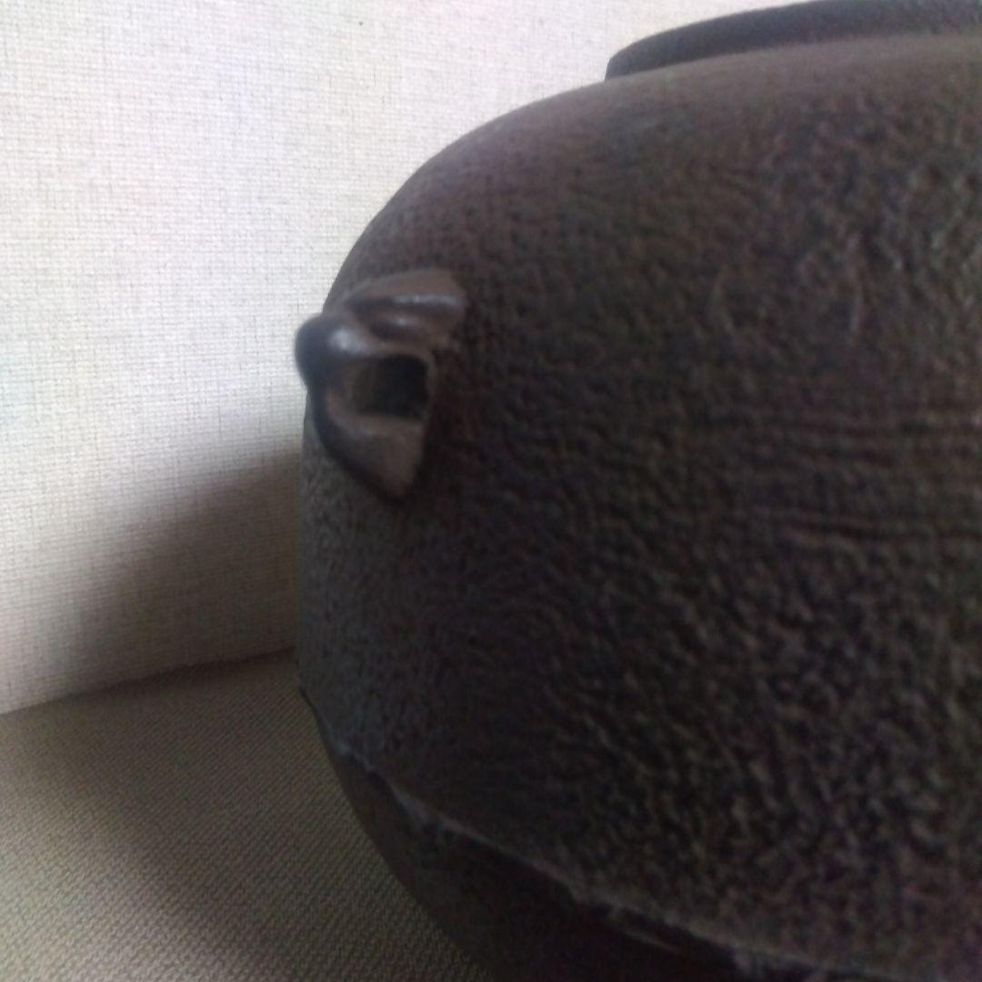 茶釜　風炉釜　鋳鉄製