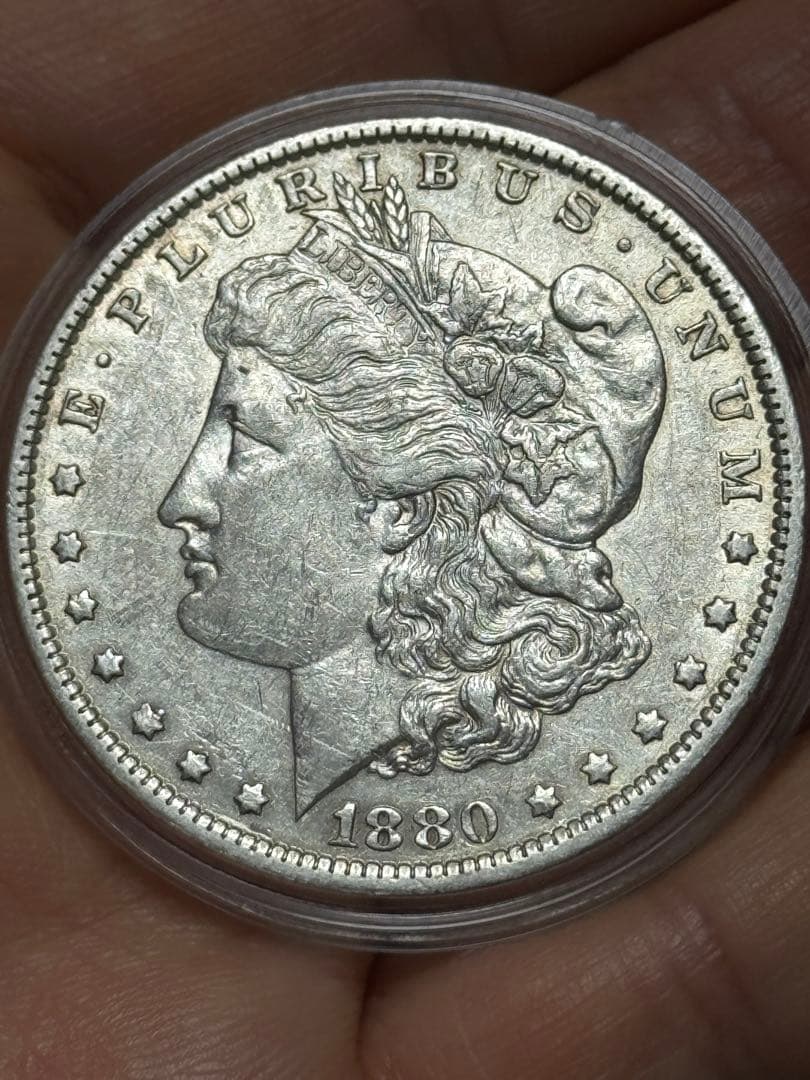 1880-O モルガンダラー 1ドル銀貨（Morgan Dollar）