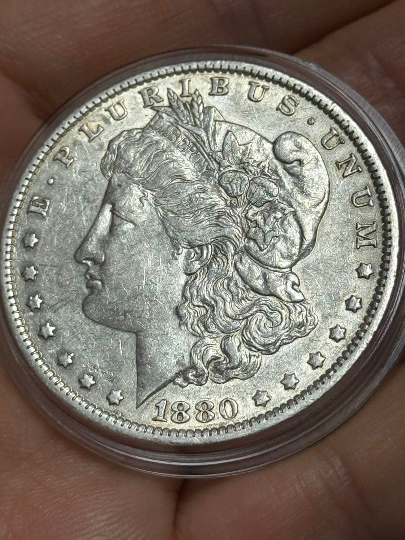 1880-O モルガンダラー 1ドル銀貨（Morgan Dollar）
