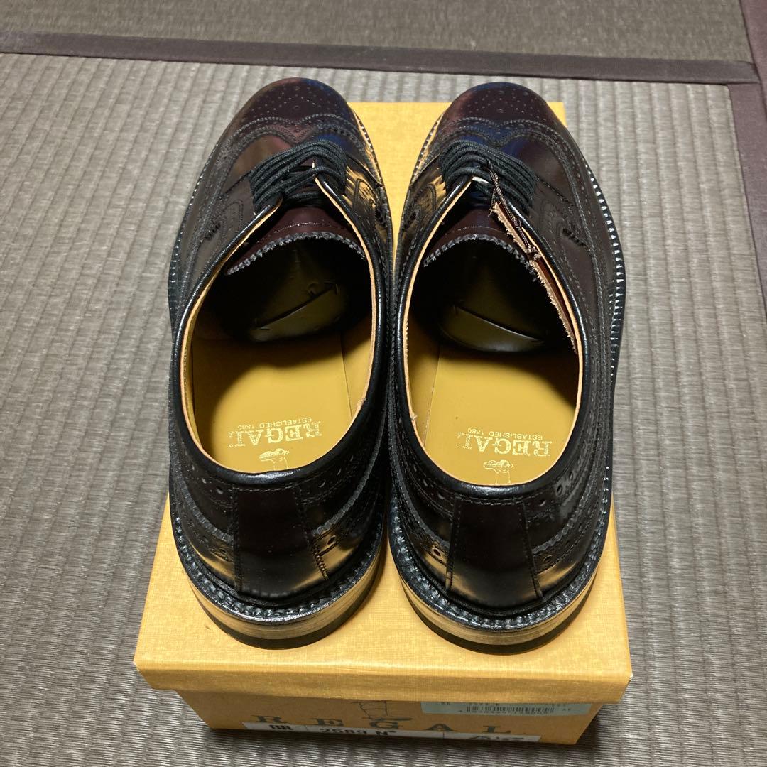 カ*ト様 リーガル　REGAL BR 2589 N ブラウンレザーシューズ　25
