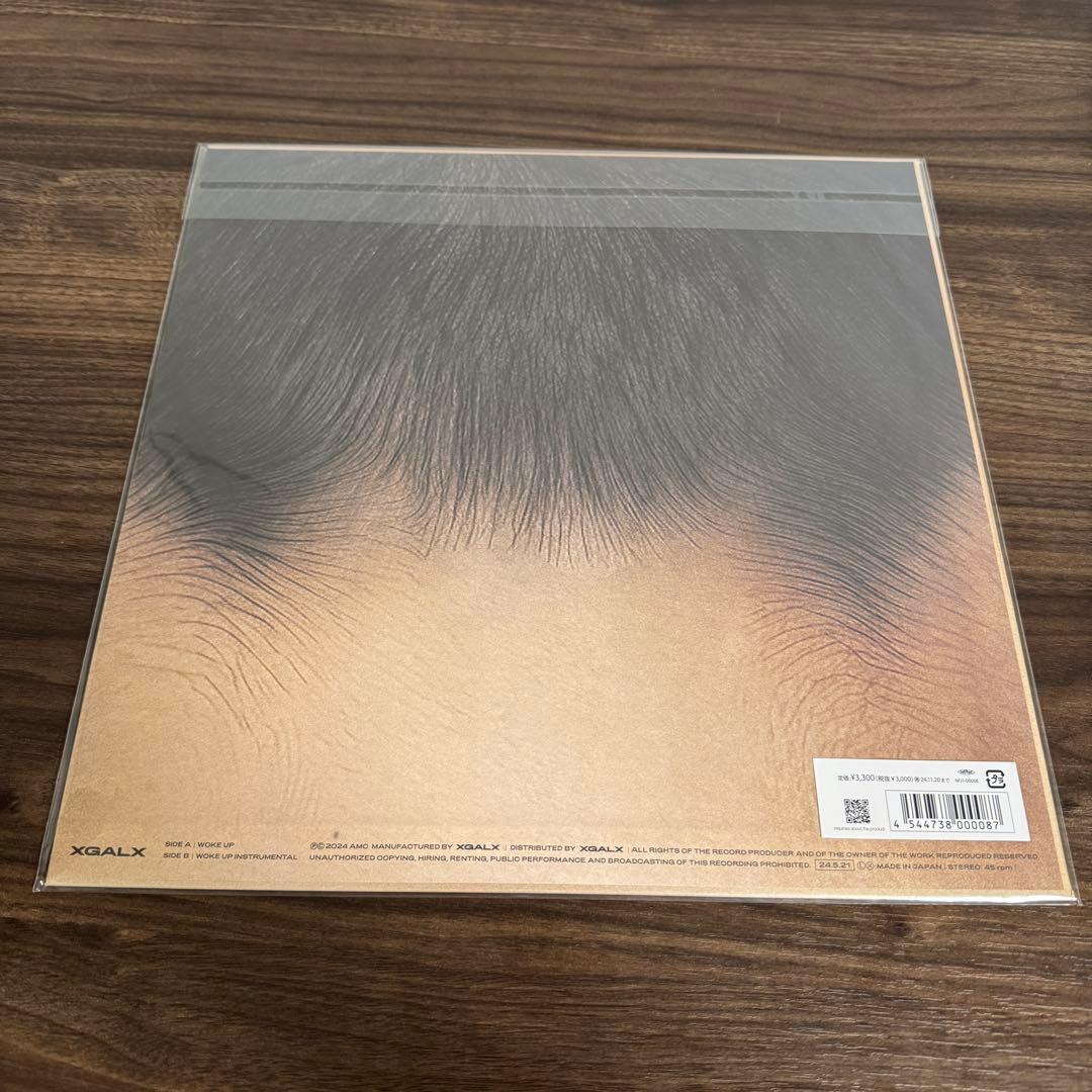 え*り様 【匿名配送】新品未開封　XG WOKE UP アナログレコード　ヴァイ
