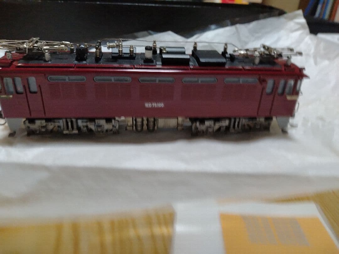 カツミ　HOゲージ　ED75形電気機関車　ブラスモデル