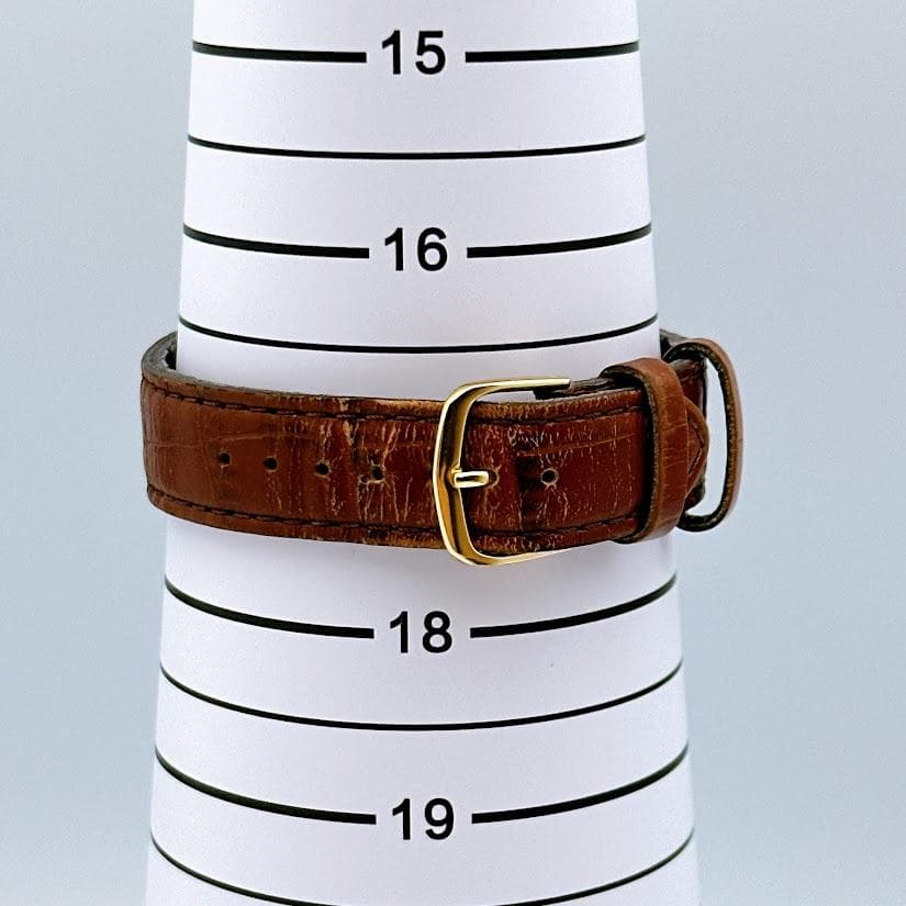 セイコー クォーツ デイト ヴィンテージ ゴールド メンズ腕時計 動作良好