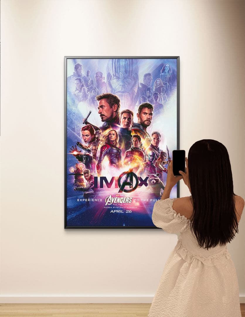 映画館用両面印刷ポスター:アベンジャーズ エンドゲーム マーベル