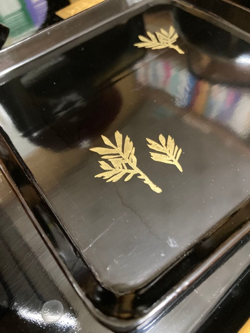 【貴重】重箱 四段重 お屠蘇 御膳セット 塗り 漆器