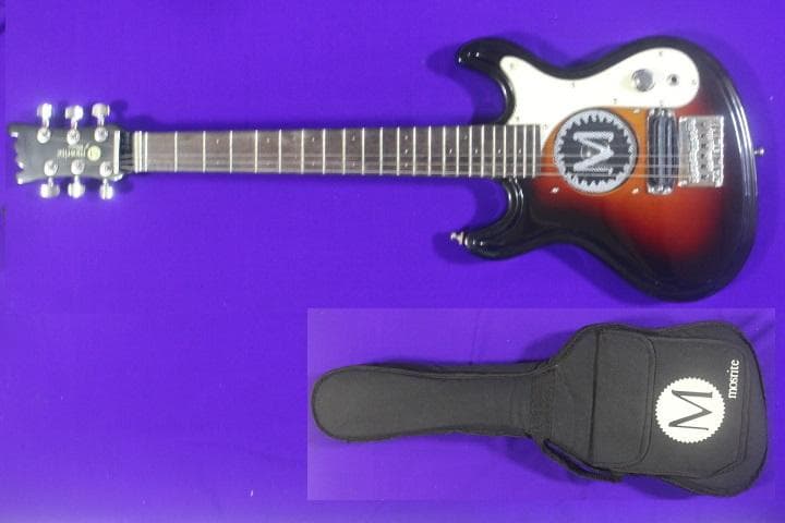 モズライト ミニ エレキギター ケース付き ★中古難有り（内蔵アンプ不良）