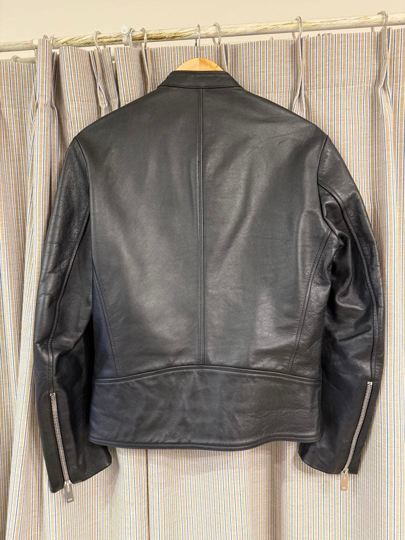 マルジェラ　八の字　レザージャケット