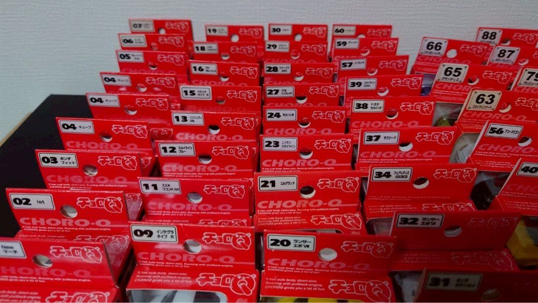 スタンダードチョロQ 71台セット　未開封