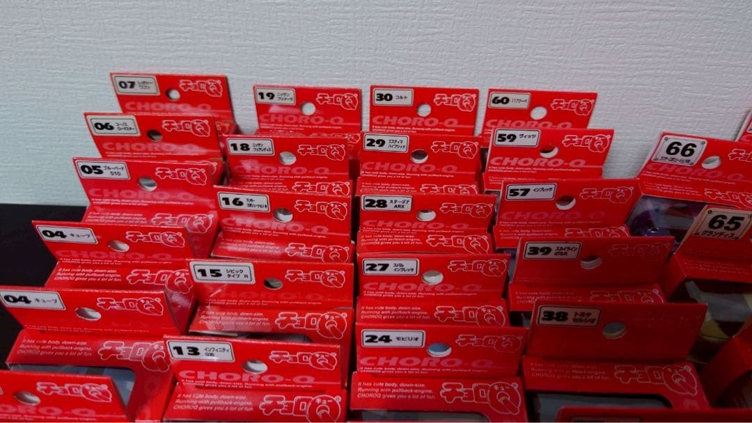 スタンダードチョロQ 71台セット　未開封