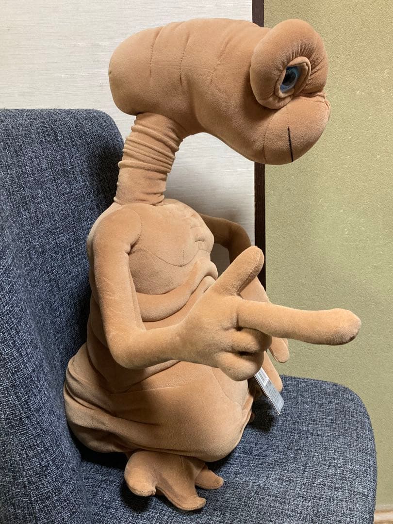 トーキング E.T. 　特大ぬいぐるみ　タグ付き