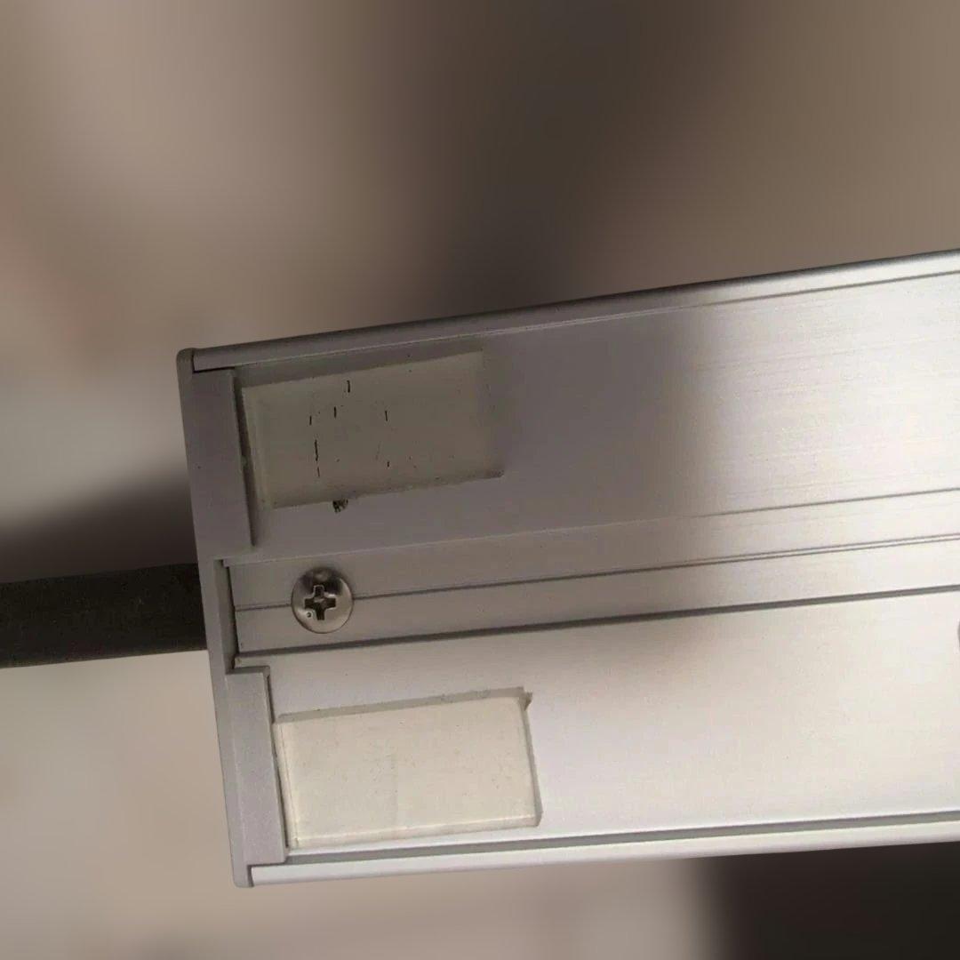 森田アルミ工業 patis ショートパーテーション 2枚セット　ダークブラウン