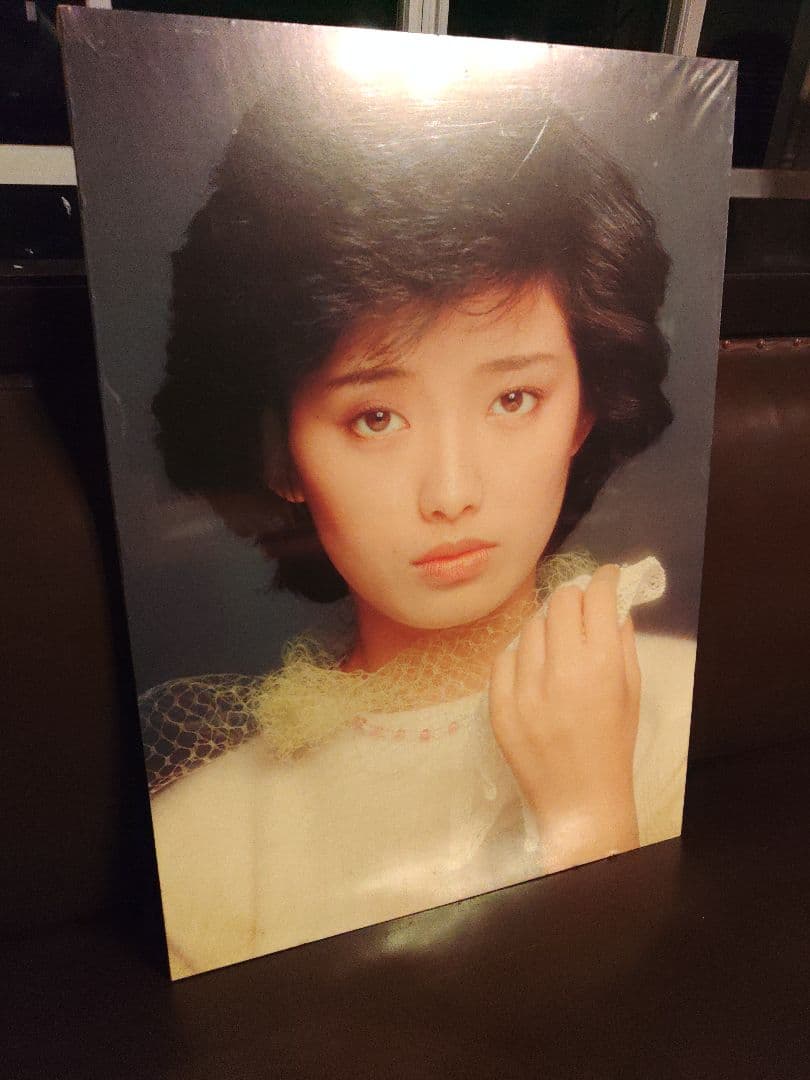 山口百恵　非売品　激レア　パネル　店舗用　ポスター　レトロ　アンティーク